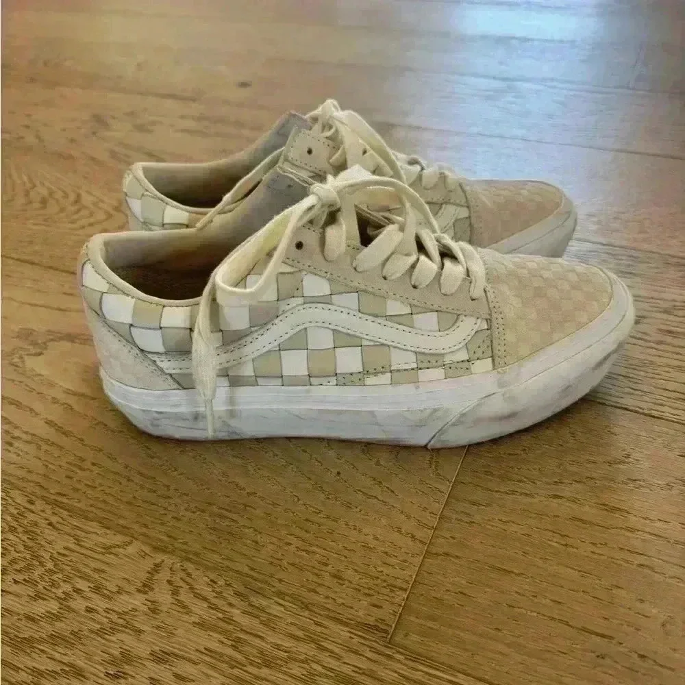 VANS UA Old Skool Stackform Cream Size 7.5 $118